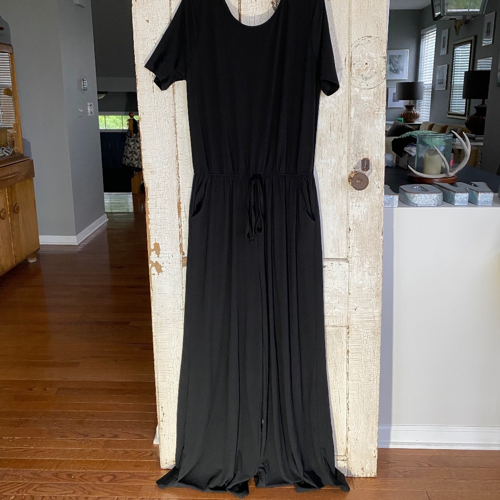 Black Jumpsuit (2X) "Zenana Premium"